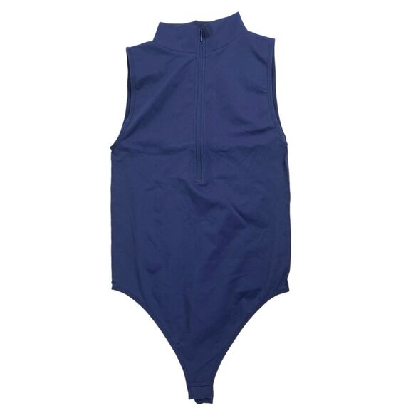 Asos Design Women's Basic Mock Neck Sleeveless Bodysuit Fitted Size S WP0014‎ - Picture 1 of 5